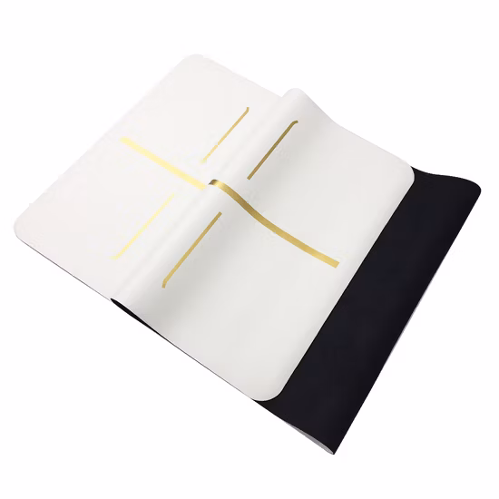 Новый дизайн, черный бронзовый коврик для йоги, коврик для медитации, не